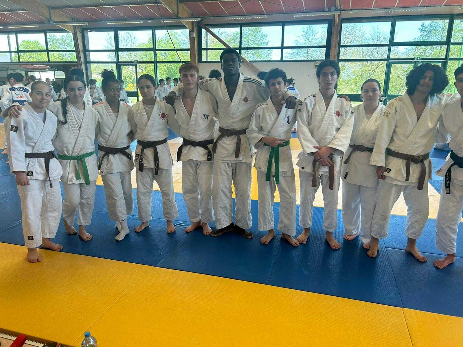 L'équipe cadettes de l'ALM Judo au championnat de France !