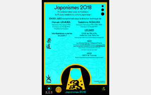 JAPONISMES 7, 8 et 9 Décembre 2018
