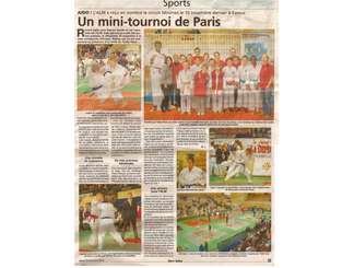 Article presse journal Eure Infos (19/11/2013)
Tournoi National Minimes 